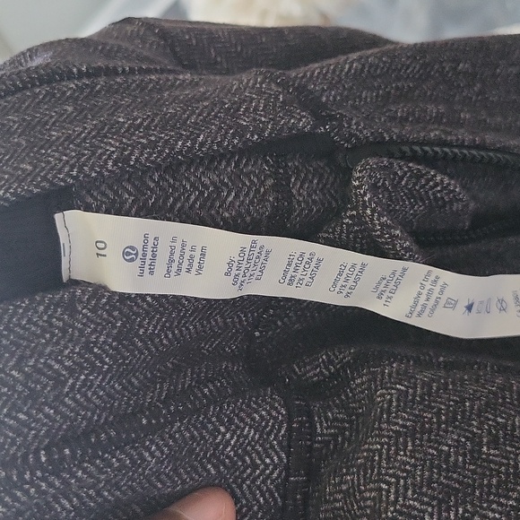 Lululemon Daily Practice Jacket Herringbone Sz10 - Picture 10 of 12